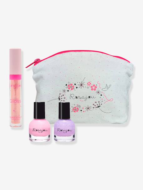 Ballerina Gloss Pencil case + 2 ROSAJOU nail polishes multicoloured 