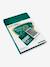 KIDYWOLF mini Kidydraw drawing tablet fir green+mauve+rose+violet+yellow 