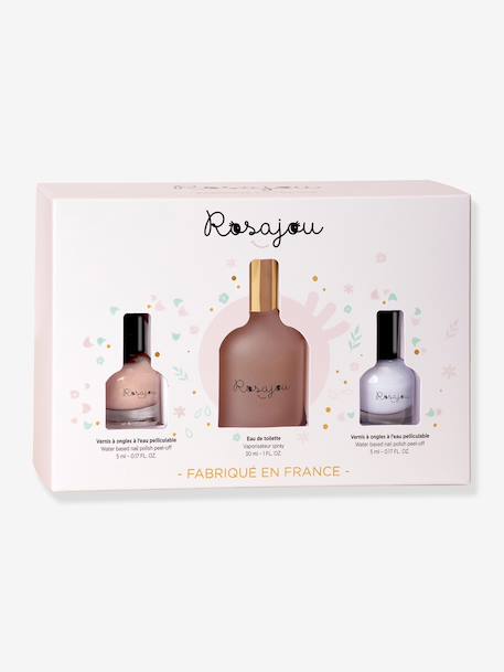 Eau de Toilette Set + 2 Nail Polishes, ROSAJOU rose 