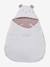 Transformable Baby Nest in Cotton Gauze cappuccino+ecru+printed beige+Sage+terracotta 