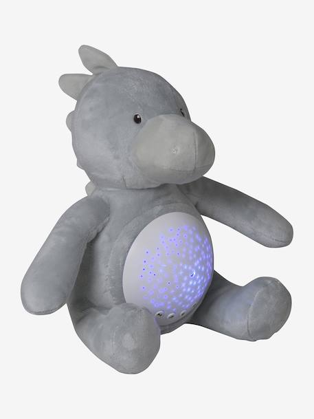 Stars Projecting Fox Night Light denim blue+golden yellow+grey+Grey+Orange 