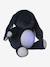 Stars Projecting Fox Night Light denim blue+golden yellow+grey+Grey+Orange 