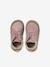 Soft leather lace-up ankle boots for baby's first steps brown+dark brown+fuchsia+golden yellow+rose 