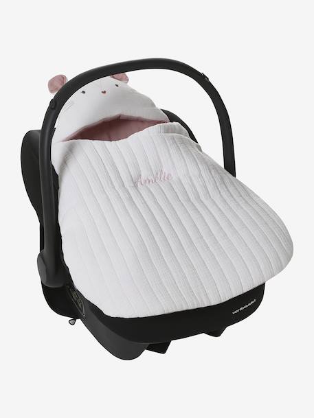 Transformable Baby Nest in Cotton Gauze cappuccino+ecru+printed beige+Sage+terracotta 