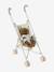 Large Lightweight Pushchair for Baby Dolls ecru 