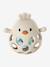 Silicone Chick Rattle ecru+rose 