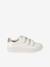 Trainers with Hook-&-Loop Fasteners for Children printed white 