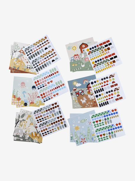 Geometric Sticker Set multicoloured 