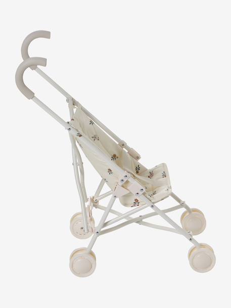 Large Lightweight Pushchair for Baby Dolls ecru 