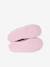 Elasticated Slippers for Children, Made in France printed pink 