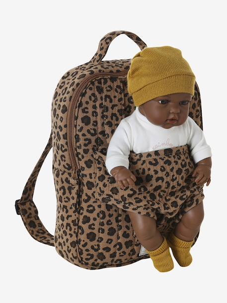 VERTBAUDET x ENVIE DE FRAISE baby doll carrier backpack brown 