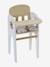High Chair  in FSC®100% Wood for Dolls white 