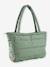 Quilted Tote Changing Bag, DONE BY DEER green+sandy beige 