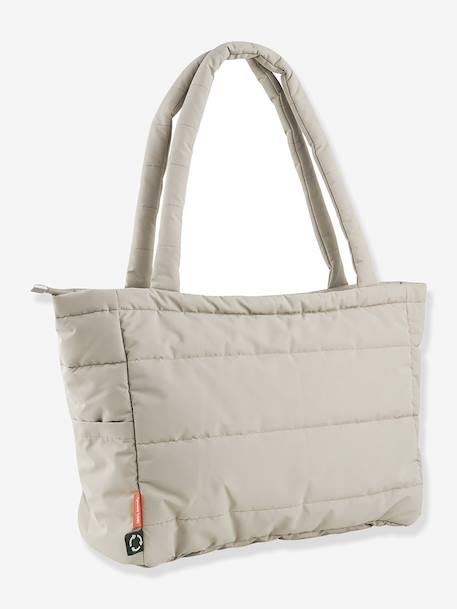 Quilted Tote Changing Bag, DONE BY DEER green+sandy beige 