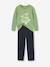 Pack of 2 Dino Pyjamas for Boys green 
