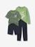 Pack of 2 Dino Pyjamas for Boys green 