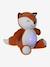 Stars Projecting Fox Night Light denim blue+golden yellow+grey+Grey+Orange 