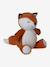 Stars Projecting Fox Night Light denim blue+golden yellow+grey+Grey+Orange 