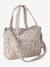 JOIOSA cotton muslin changing bag bronze+ecru+night blue+printed beige 