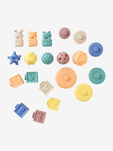 Large sensory box in soft plastic white 