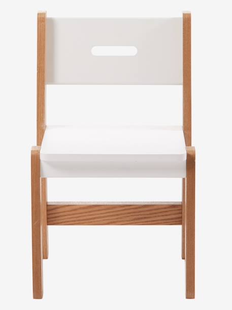Pre-School Chair, 30 cm Seat, ARCHITEKT LINE Wood/White 