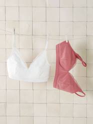 Maternity-Lingerie-Bras-Pack of 2 Triangle Maternity & Nursing Bras in Organic Cotton*