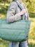 Quilted Tote Changing Bag, DONE BY DEER green+sandy beige 