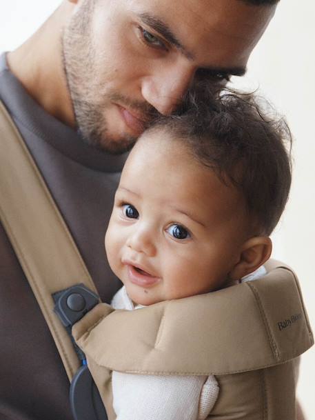 BABYBJÖRN Mini woven baby carrier beige+black 