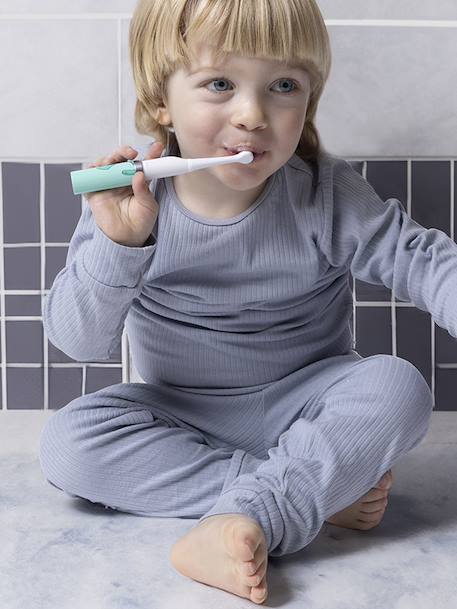MATCHSTICK MONKEY electric toothbrush for babies beige+green 