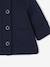 Coat with Hood for Baby Girls Light Grey+navy blue 