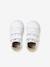 Trainers with leather velcro straps for babies gold+rosy+white 