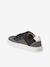 Trainers with leather velcro straps for children set grau 