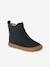 Leather Zipped & Elasticated Chelsea Boots for Babies navy blue 