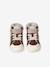 Synthetic Fur-Lined Trainers for Girls set brown 