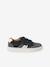 Trainers with leather velcro straps for children set grau 
