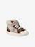 Synthetic Fur-Lined Trainers for Girls set brown 