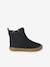 Leather Zipped & Elasticated Chelsea Boots for Babies navy blue 