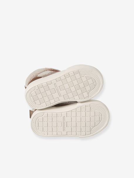 Synthetic Fur-Lined Trainers for Girls set brown 