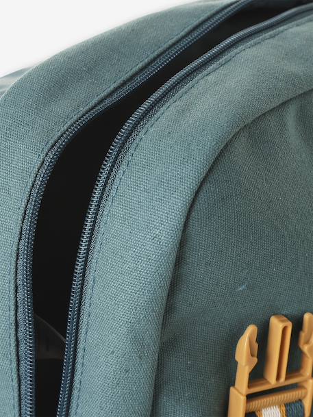 Backpack 'Cool school' for boys peacock blue 
