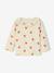 T-shirt for babies printed with little hearts old rose+vanilla 