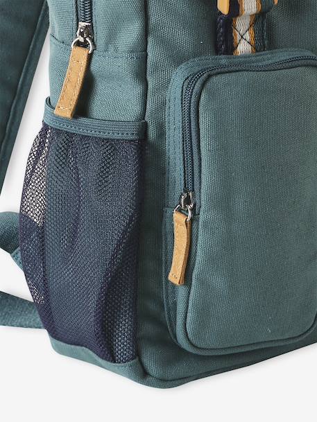 Backpack 'Cool school' for boys peacock blue 