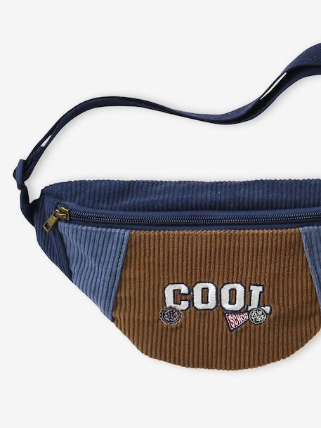 Velvet 'Cool School' boy's bum bag night blue 