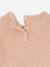 Embroidered little hearts baby jumper rosy 