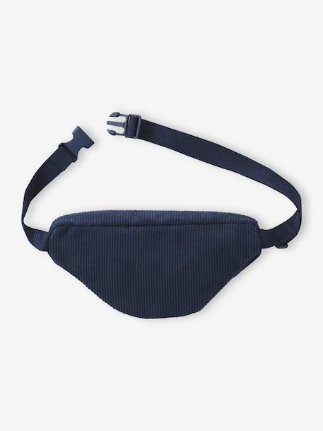 Velvet 'Cool School' boy's bum bag night blue 