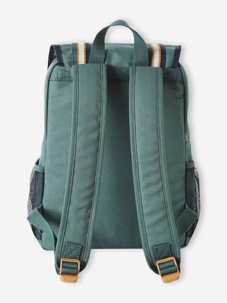 Backpack 'Cool school' for boys peacock blue 