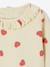 T-shirt for babies printed with little hearts old rose+vanilla 