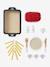 Felt and FSC® wood roast and accessories red 