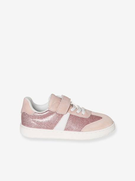 Trainers with Hook-&-Loop Fasteners & Elasticated Laces for Children, Designed for Autonomy rose+set pink 