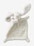 Two-Tone Rabbit Comforter rose+white 