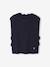 Fancy Sleeveless Jumper for Girls navy blue+olive 